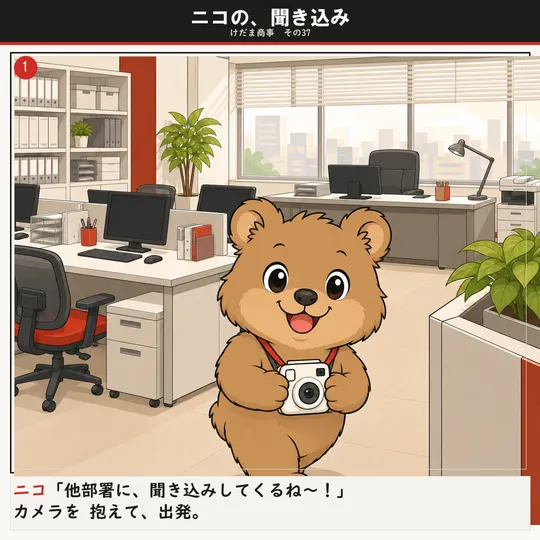 ニコの、聞き込み