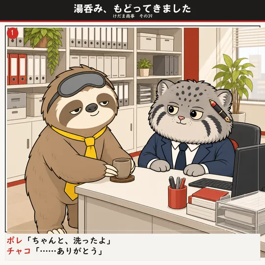 湯呑み、もどってきました