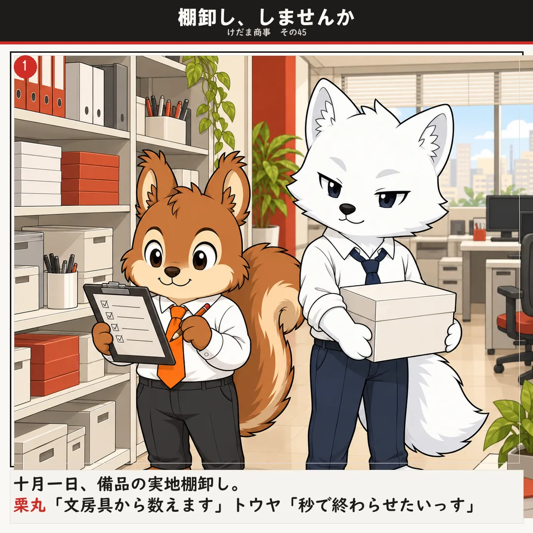 棚卸し、しませんか 1ページ目