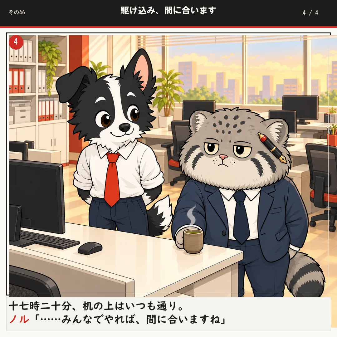 駆け込み、間に合います 4ページ目