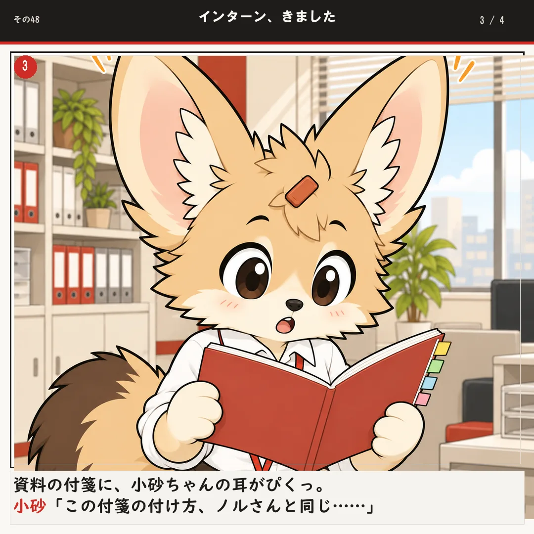インターン、きました 3ページ目