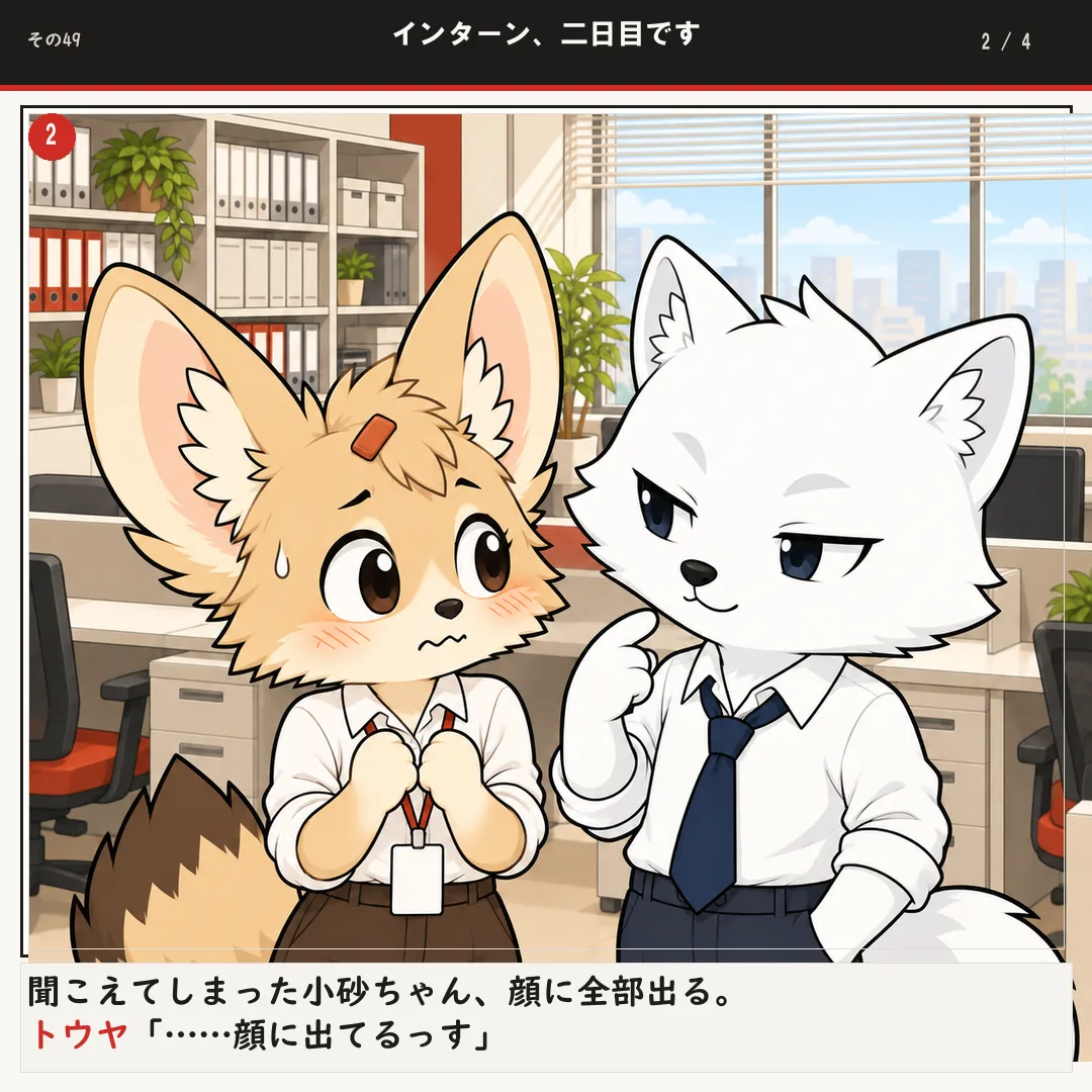 インターン、二日目です 2ページ目