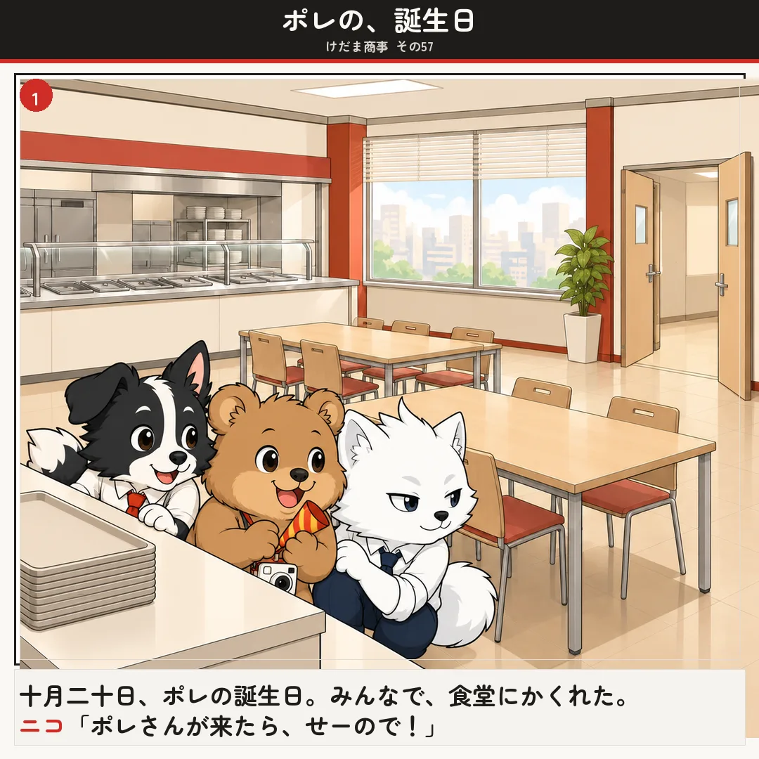 ポレの、誕生日 1ページ目