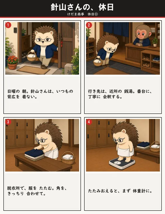 針山さんの、休日