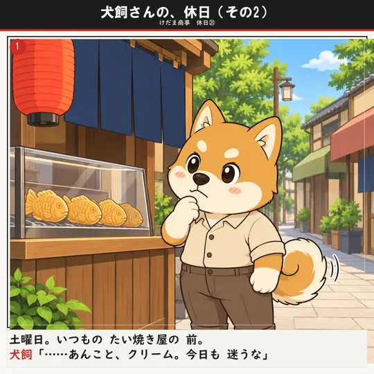 犬飼さんの、休日（その2）