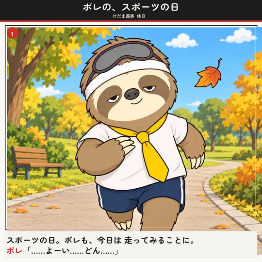 ポレの、スポーツの日
