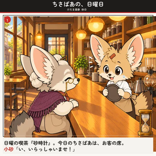 ちさばあの、日曜日
