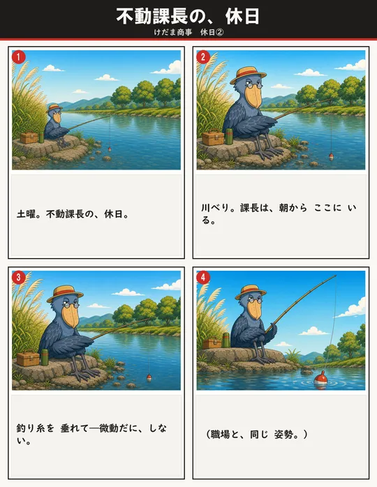 不動課長の、休日